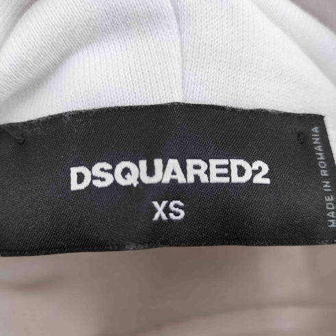 ディースクエアード DSQUARED2 23AW Sweatshirt With Logo プリント プルオーバー パーカー レディース import:XS